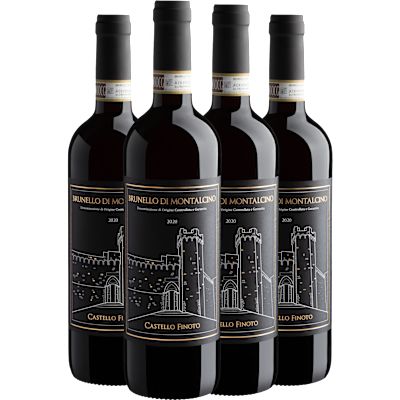Vinho Poggio Salvi Tinto Seco Itália Brunello Di Montalcino D.o.c.g Sangiovese 750ml - 4 Unidades