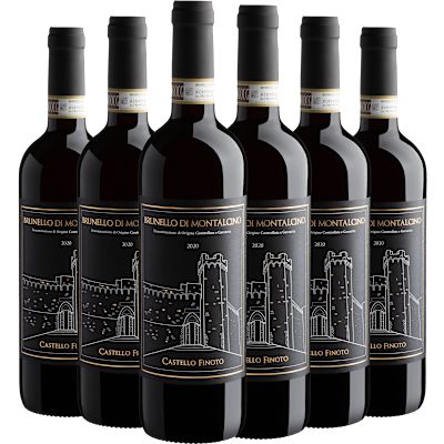 Vinho Poggio Salvi Tinto Seco Itália Brunello Di Montalcino D.o.c.g Sangiovese 750ml - 6 Unidades