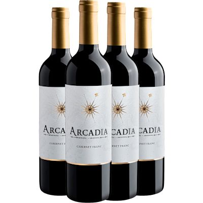 Vinho Belhara Tinto Seco Argentina Arcadia Cabernet Franc 750ml - 4 Unidades