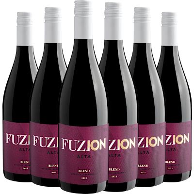 Vinho Bodega Santa Julia Tinto Seco Argentina Fuzion Blend 2023 750ml - 6 Unidades