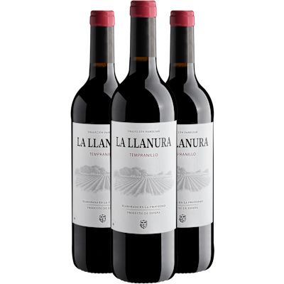 Vinho Vinícola de Castilla Tinto Seco Espanha La Llanura Tempranillo 750ml - 3 Unidades
