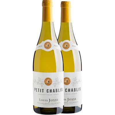 Vinho Louis Josse Branco Seco França Petit Chablis Chardonnay 750ml - 2 Unidades