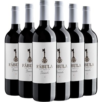 Vinho Bodegas Paniza Tinto Seco Espanha Fábula Carinena, Garnacha 750ml - 6 Unidades