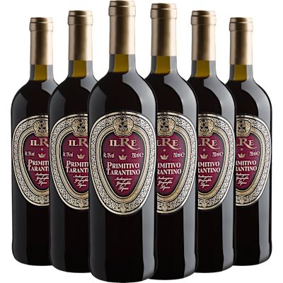 Vinho Caldirola Tinto Seco Itália Il Re Primitivo 750ml - 6 Unidades