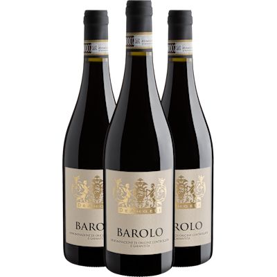 Vinho Deangeli Musti Nobilis Tinto Seco Itália Barolo D.o.c.g Nebbiolo 2021 750ml - 3 Unidades