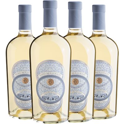 Vinho Botter Branco Seco Itália Lupo Meraviglia Vermentino 750ml - 4 Unidades