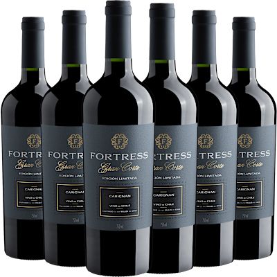 Vinho Cremaschi Furlotti Tinto Seco Chile Fortress Gran Corte Edición Limitada Carignan 750ml - 6 Unidades