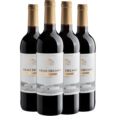 Vinho Bodegas Lozano Tinto Seco Espanha Gran Delmio Gran Seleccíon Blend 750ml - 4 Unidades