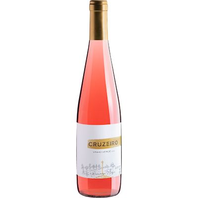 Vinho Manuel da Costa Carvalho Lima & Filhos Rosé Seco Portugal Cruzeiro Vinho Verde D.o.c Borraçal 750ml