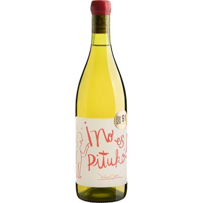 Vinho Viña Echeverria Branco Seco Chile no Es Pituko Chardonnay 2023 750ml