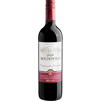 Vinho Felix Solis Tinto Seco Espanha Castillo de Soldepeñas Grenache, Tempranillo 750ml