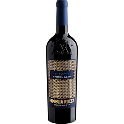 Vinho Famiglia Rocca Tinto Seco Itália Collezione Oro Negroamaro, Primitivo 2022 750ml