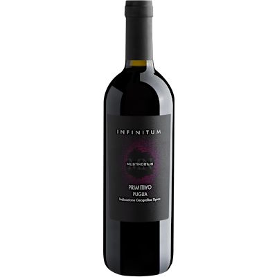 Vinho Deangeli Musti Nobilis Tinto Seco Itália Infinitum Primitivo 750ml
