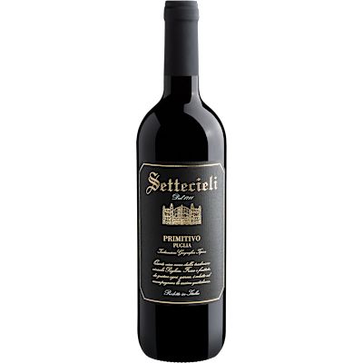 Vinho Settecieli Tinto Seco Itália Puglia Igt Primitivo 750ml