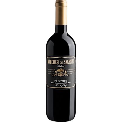 Vinho Marchesi Del Salento Tinto Seco Itália Puglia Primitivo 2022 750ml