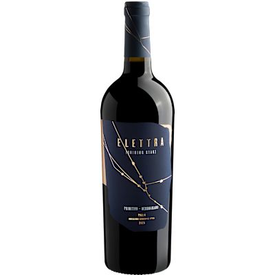 Vinho Provinco Tinto Seco Itália Elettra Negroamaro, Primitivo 2024 750ml
