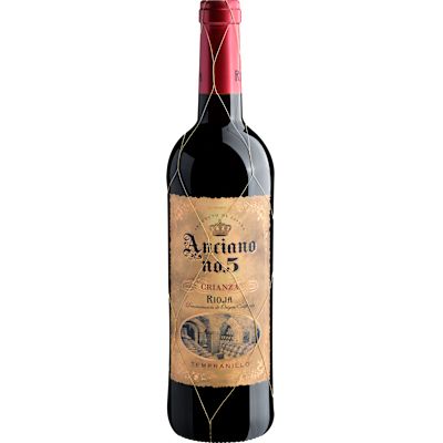 Vinho Bodega Navalon Tinto Seco Espanha Anciano No.5 Tempranillo 750ml