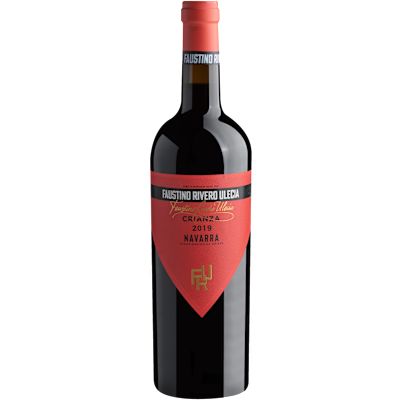 Vinho Faustino Rivero Ulecia Tinto Seco Espanha Crianza Navarra Blend 2019 750ml
