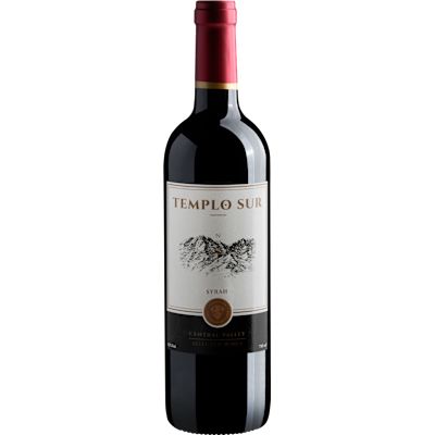 Vinho Sur Valles Tinto Seco Chile Templo Sur Syrah 750ml