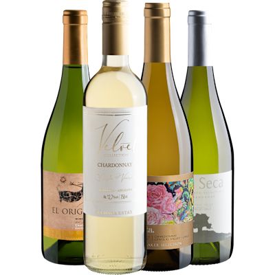 Kit 4 Vinhos Chardonnay