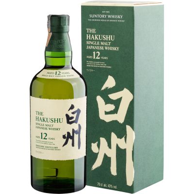 The Hakushu Single Malt Japanese Whisky Aged 12 Years - 700mL
