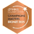 Prêmio Medalha de Bronze Champagne Masters 2025
