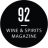 Prêmio 92 pontos Wine &amp; Spirits